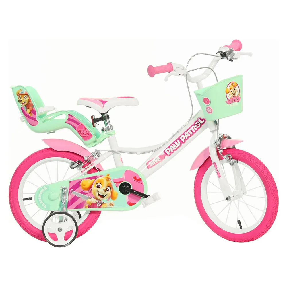 Dino Bikes 14´´ Helfer Auf Vier Pfoten Fahrrad, White, 4-6Y Dino Bikes 14´´ Helfer Auf Vier Pfoten Fahrrad, White, 4-6Y