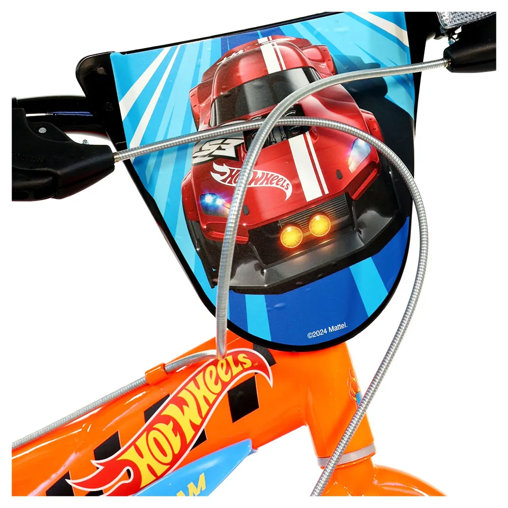 Dino Bikes 14´´ Hot Wheels Fahrrad, Orange, 4-6Y Dino Bikes 14´´ Hot Wheels Fahrrad, Orange, 4-6Y