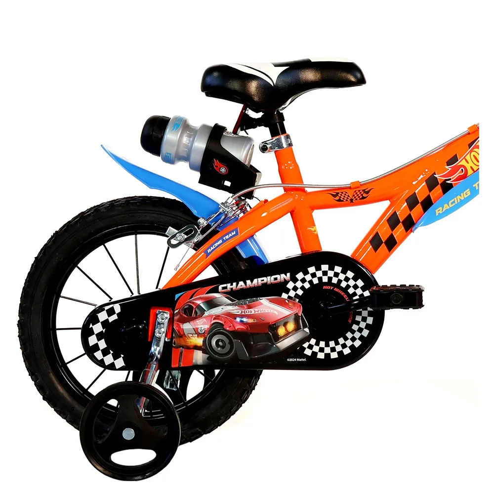 Dino Bikes 14´´ Hot Wheels Fahrrad, Orange, 4-6Y Dino Bikes 14´´ Hot Wheels Fahrrad, Orange, 4-6Y