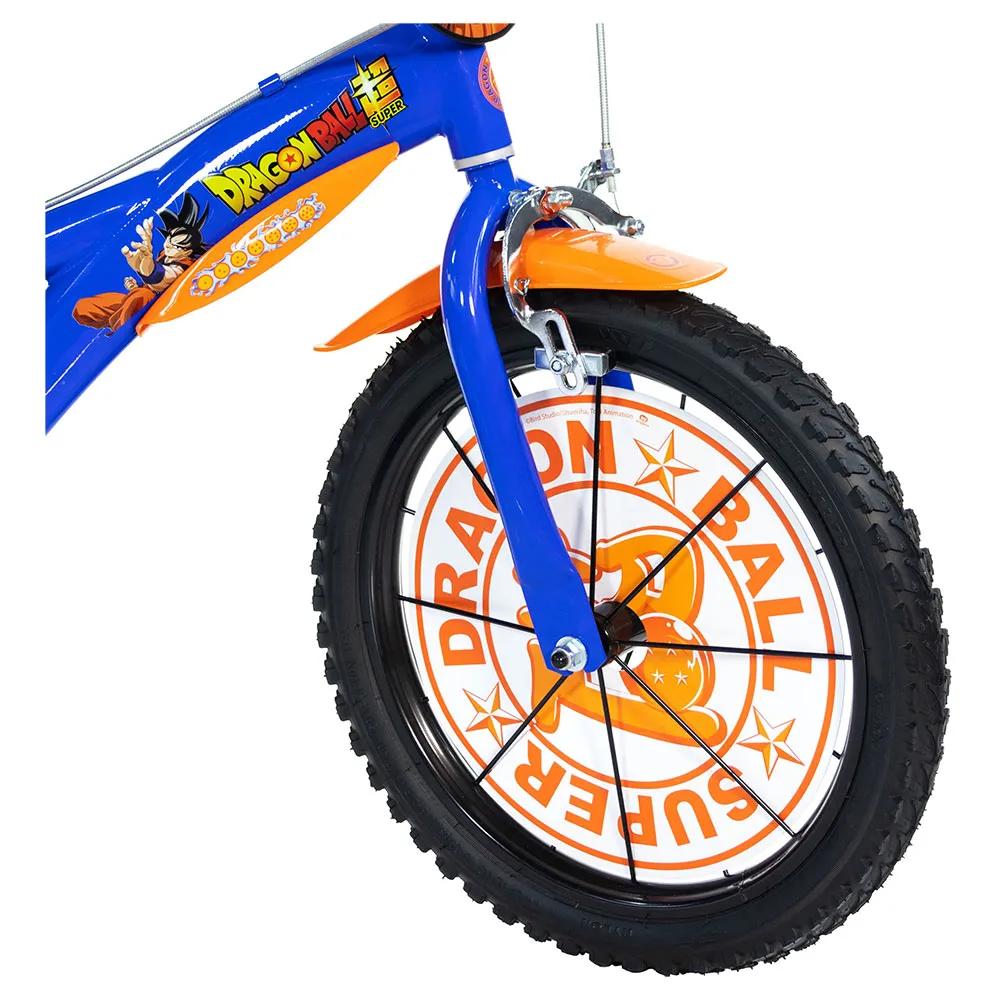 Dino Bikes 16´´ Dragon Ball Fahrrad, Blue, 5-7Y