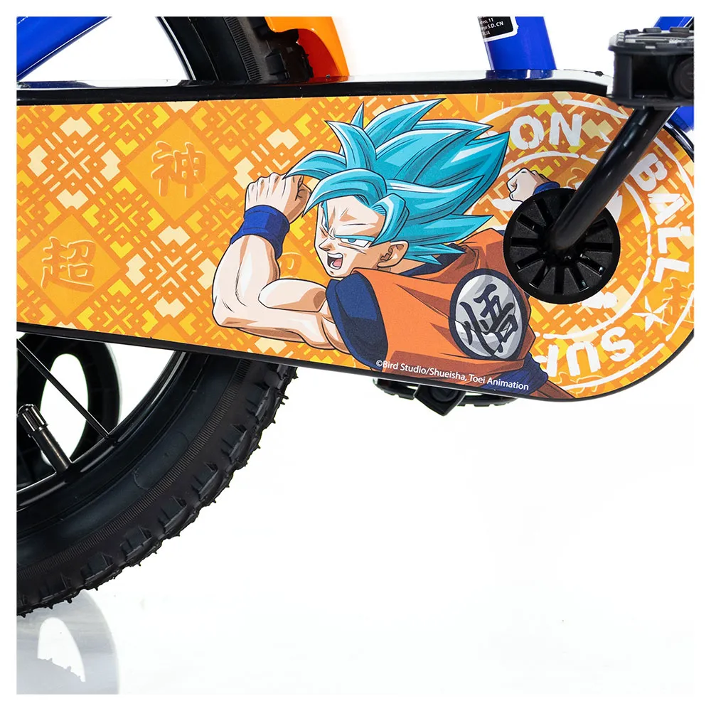 Dino Bikes 16´´ Dragon Ball Fahrrad, Blue, 5-7Y