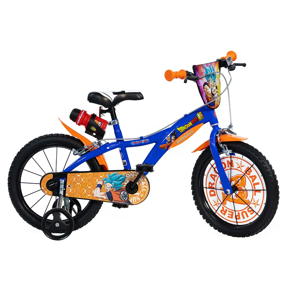 Dino Bikes 16´´ Dragon Ball Fahrrad, Blue, 5-7Y
