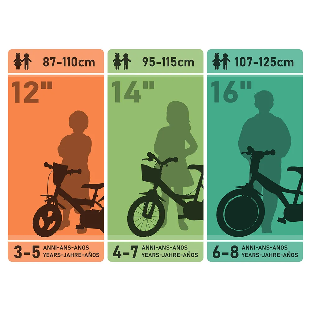 Dino Bikes 16´´ Hello Kitty Fahrrad, White, 5-7Y Dino Bikes 16´´ Hello Kitty Fahrrad, White, 5-7Y