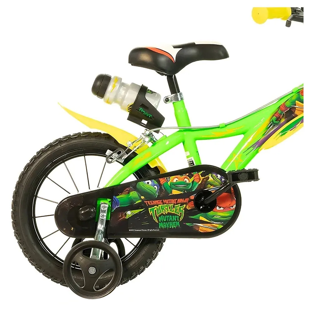 Dino Bikes 16´´ Teenage Mutant Ninja Turtles Fahrrad, Green, 5-7Y Dino Bikes 16´´ Teenage Mutant Ninja Turtles Fahrrad, Green, 5-7Y