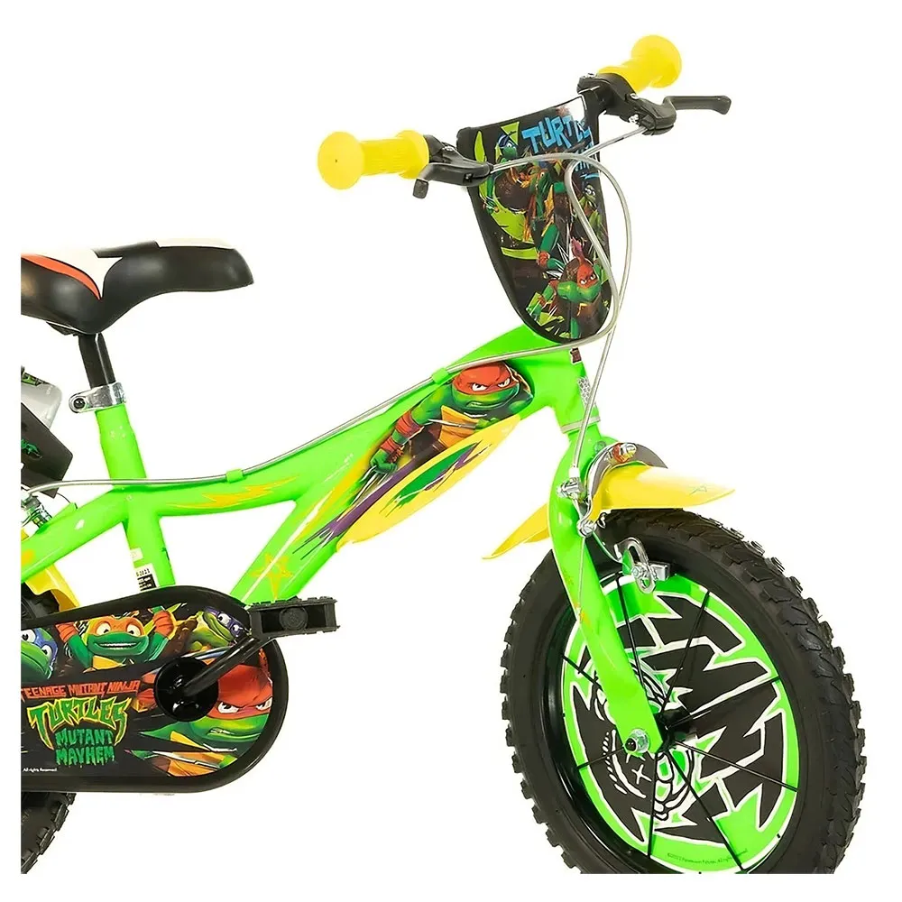 Dino Bikes 16´´ Teenage Mutant Ninja Turtles Fahrrad, Green, 5-7Y Dino Bikes 16´´ Teenage Mutant Ninja Turtles Fahrrad, Green, 5-7Y