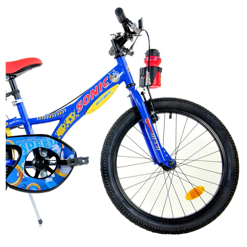 Dino Bikes 20´´ Sonic Fahrrad, Blue, 7Y Dino Bikes 20´´ Sonic Fahrrad, Blue, 7Y