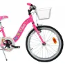 Dino Bikes Barbie 20´´ Fahrrad, Pink, 7Y