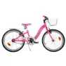 Dino Bikes Barbie 20´´ Fahrrad, Pink, 7Y
