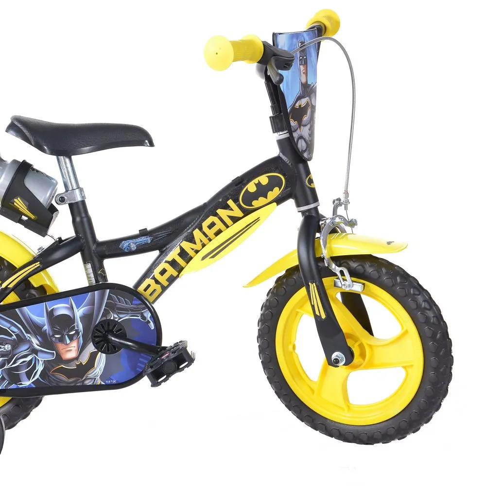 Dino Bikes Batman 12´´ Fahrrad, Black, 3-5Y Dino Bikes Batman 12´´ Fahrrad, Black, 3-5Y