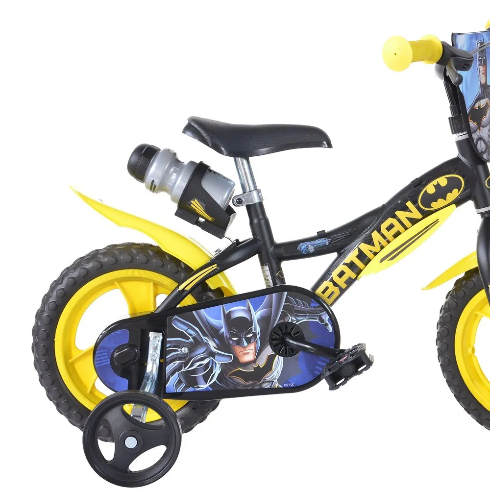 Dino Bikes Batman 12´´ Fahrrad, Black, 3-5Y Dino Bikes Batman 12´´ Fahrrad, Black, 3-5Y