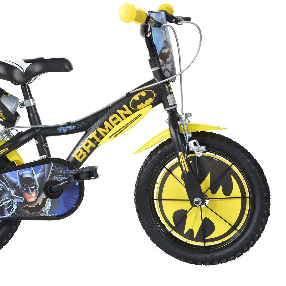 Dino Bikes Batman 14´´ Fahrrad, Black, 4-6Y Dino Bikes Batman 14´´ Fahrrad, Black, 4-6Y
