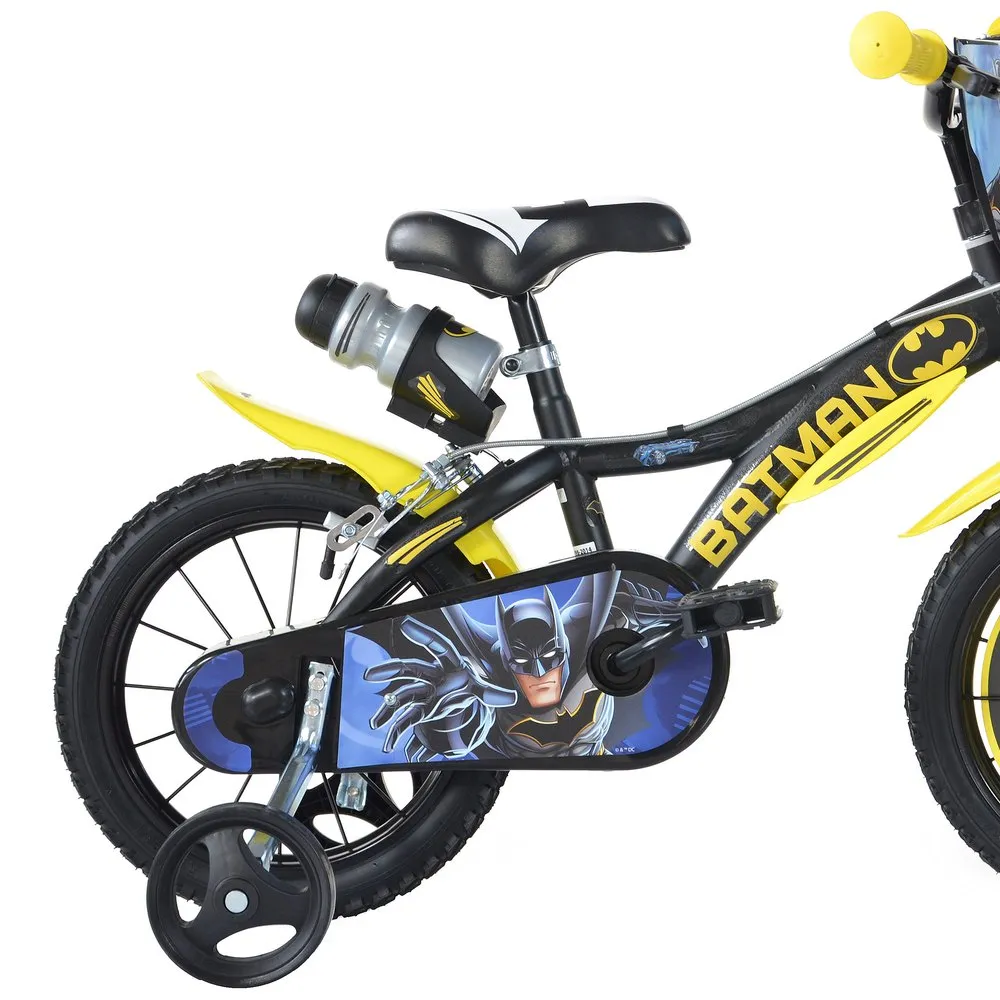 Dino Bikes Batman 14´´ Fahrrad, Black, 4-6Y Dino Bikes Batman 14´´ Fahrrad, Black, 4-6Y