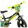 Dino Bikes Dino Adventure 12´´ Fahrrad, Black / yellow, 3-5Y
