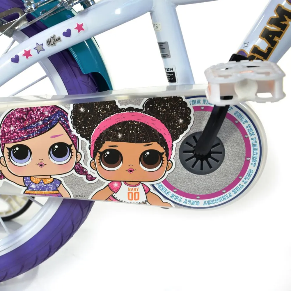 Dino Bikes Lol 16´´ Fahrrad, Pink, 6-8Y Dino Bikes Lol 16´´ Fahrrad, Pink, 6-8Y