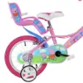 Dino Bikes Peppa Pig 14 Fahrrad, Pink, 4-7Y