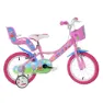 Dino Bikes Peppa Pig 14 Fahrrad, Pink, 4-7Y