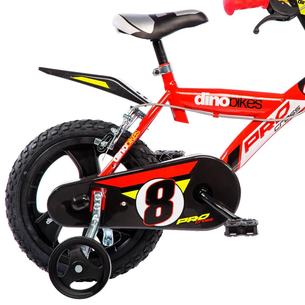 Dino Bikes Pro Cross 14´´ Fahrrad, Red, 4-6Y Dino Bikes Pro Cross 14´´ Fahrrad, Red, 4-6Y