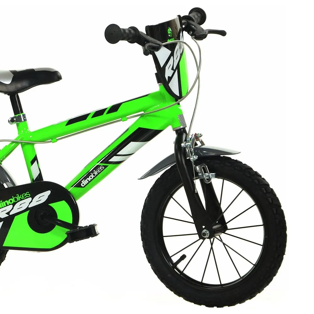 Dino Bikes R88 14´´ Fahrrad, Green, 4-6Y Dino Bikes R88 14´´ Fahrrad, Green, 4-6Y