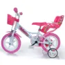 Dino Bikes Unicorn 12 Fahrrad, Pink, 3-5Y
