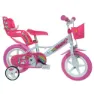 Dino Bikes Unicorn 12 Fahrrad, Pink, 3-5Y