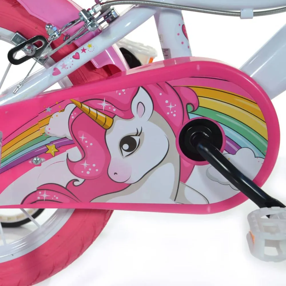 Dino Bikes Unicorn 16 Fahrrad Refurbished, Pink, 4-5Y Dino Bikes Unicorn 16 Fahrrad Refurbished, Pink, 4-5Y