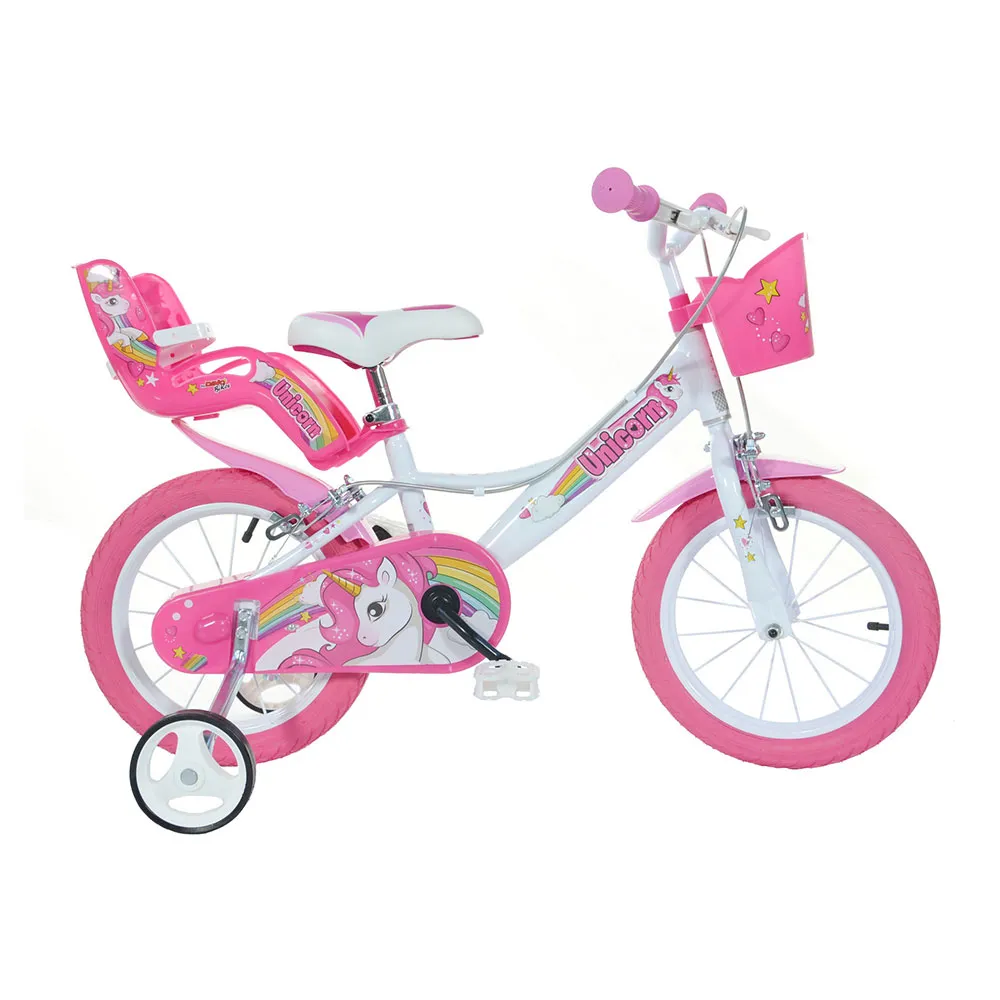 Dino Bikes Unicorn 16 Fahrrad Refurbished, Pink, 4-5Y Dino Bikes Unicorn 16 Fahrrad Refurbished, Pink, 4-5Y