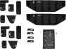Dirtlej Bike Carrier E-Bike Package Transportschutz, Schwarz, one_size
