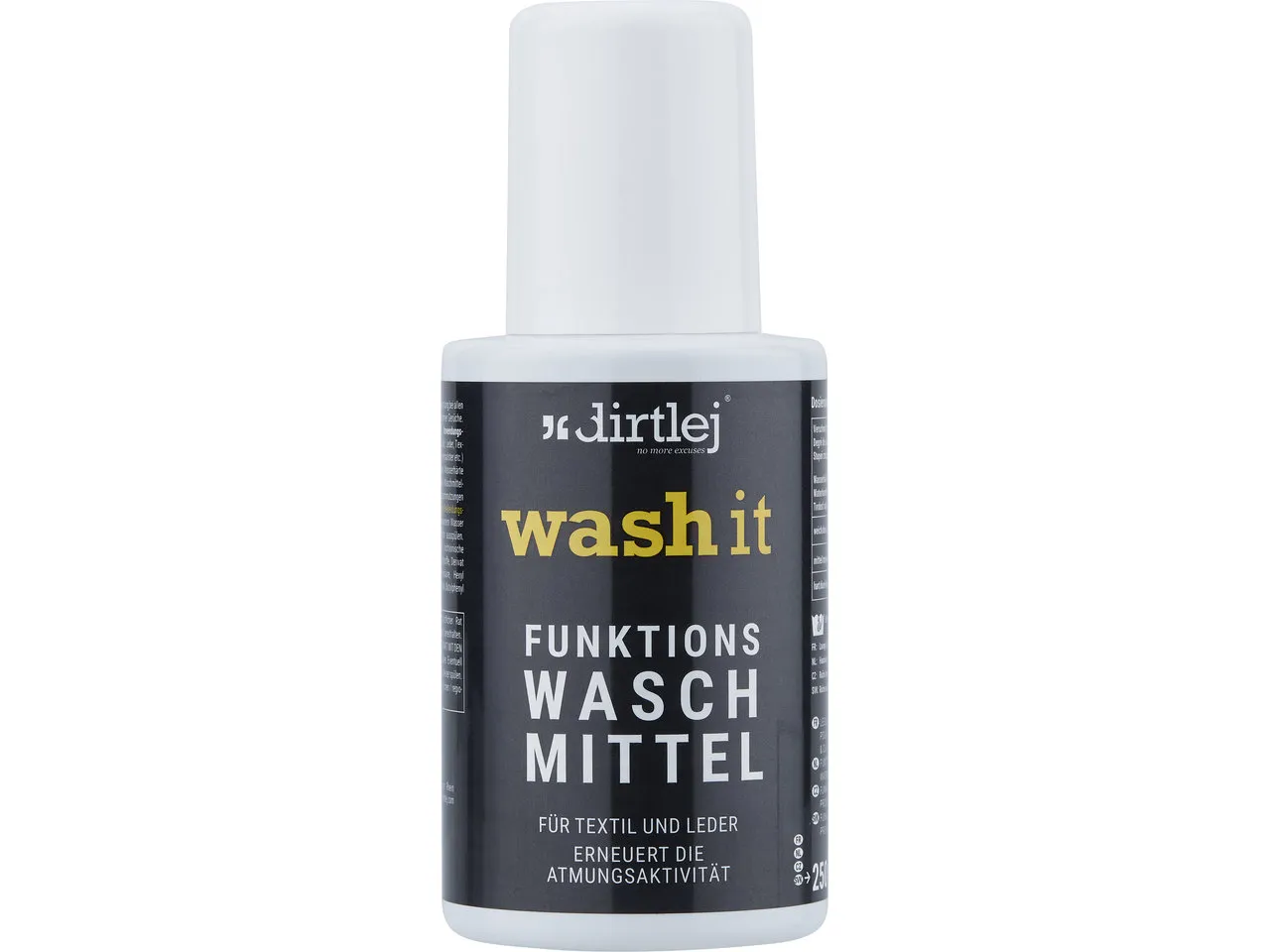 Dirtlej wash it Waschmittel, Flasche, 250ml Dirtlej wash it Waschmittel, Flasche, 250ml