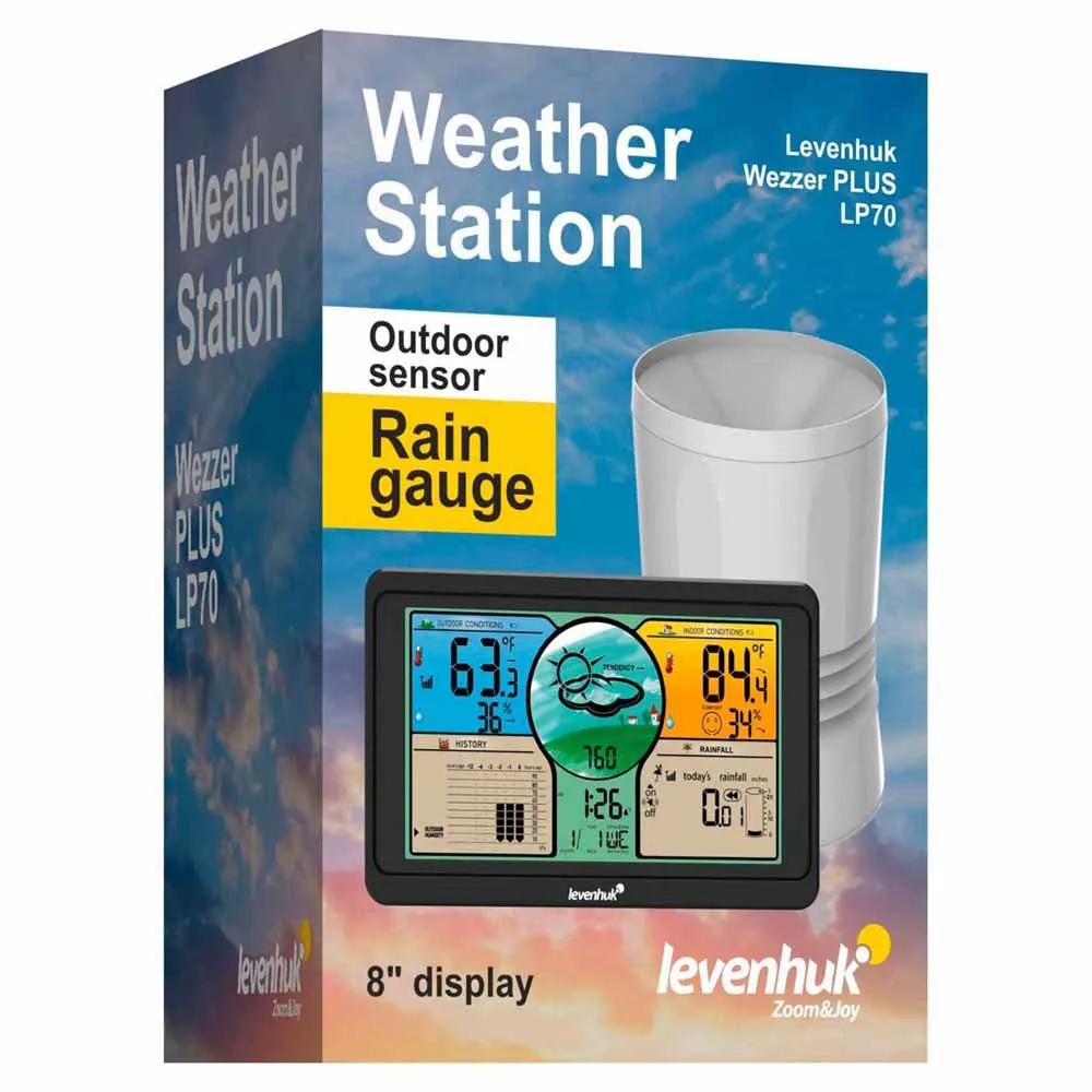 Discovery Wezzer Plus Lp70 Wetterstationsanzeige, Black / grey, One Size Discovery Wezzer Plus Lp70 Wetterstationsanzeige, Black / grey, One Size