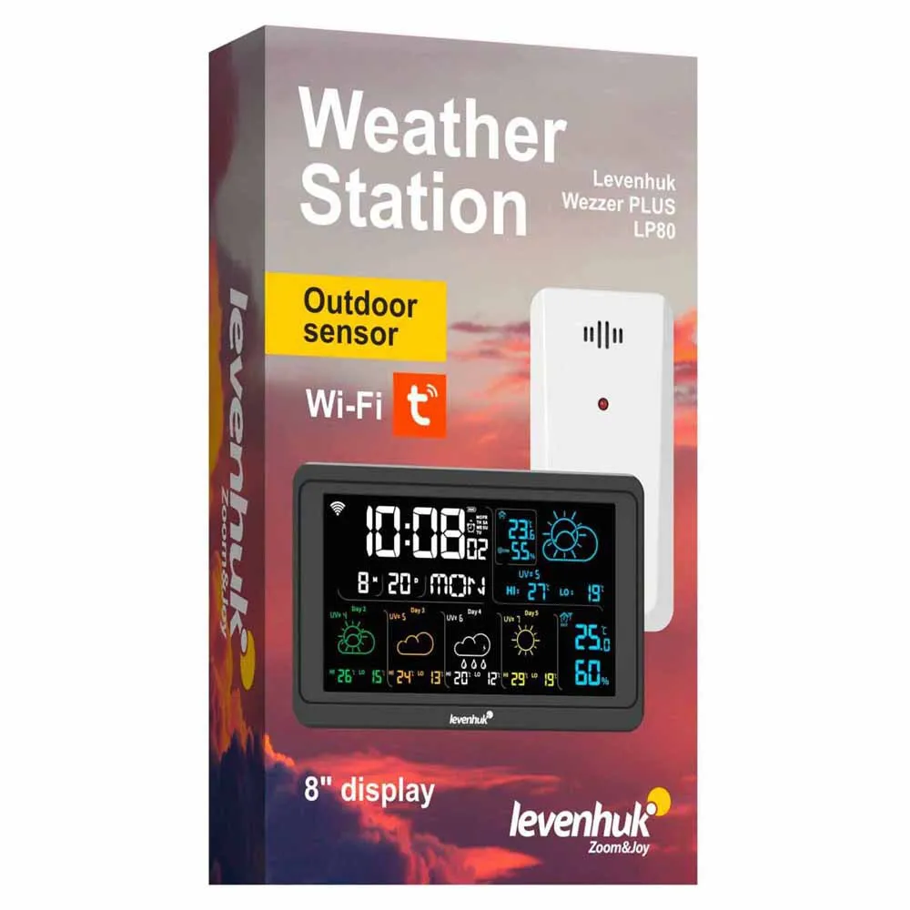 Discovery Wezzer Plus Lp80 Wetterstation, Black / white, One Size