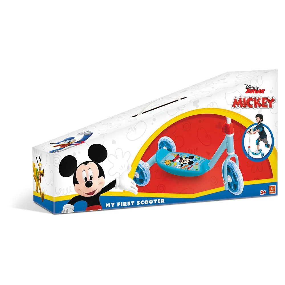 Disney Mickey Mouse 3 Wheels Tretroller, Multicolor, One Size Disney Mickey Mouse 3 Wheels Tretroller, Multicolor, One Size