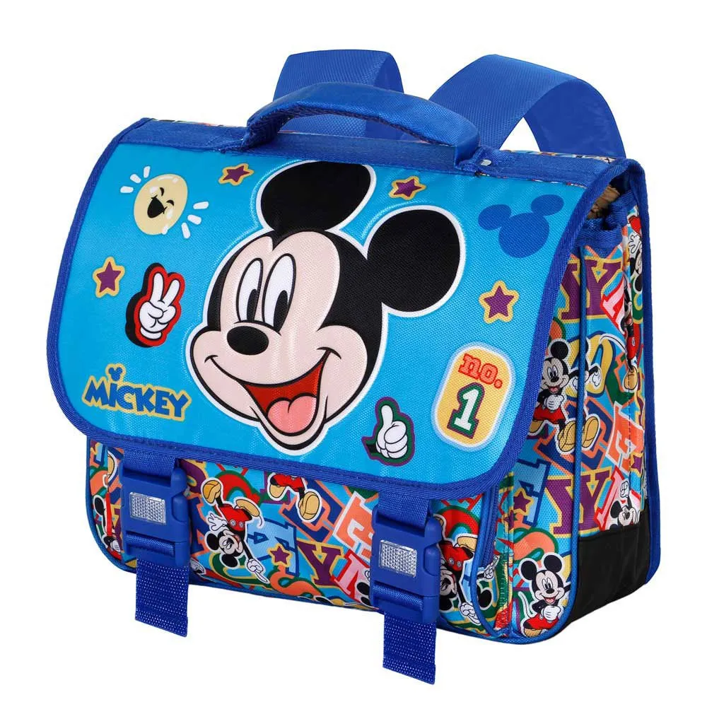 Disney Mickey Mouse Blissy Cartable 2.0 Rucksack, Multicolor