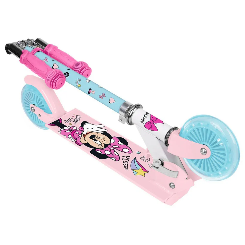 Disney Minnie Richiudibile 22 Tretroller, Pink / blue, One Size