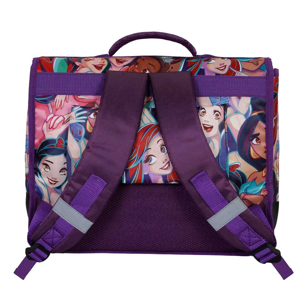 Disney Prinzessin Mädchen Power Cartable 2.0 Rucksack, Multicolor