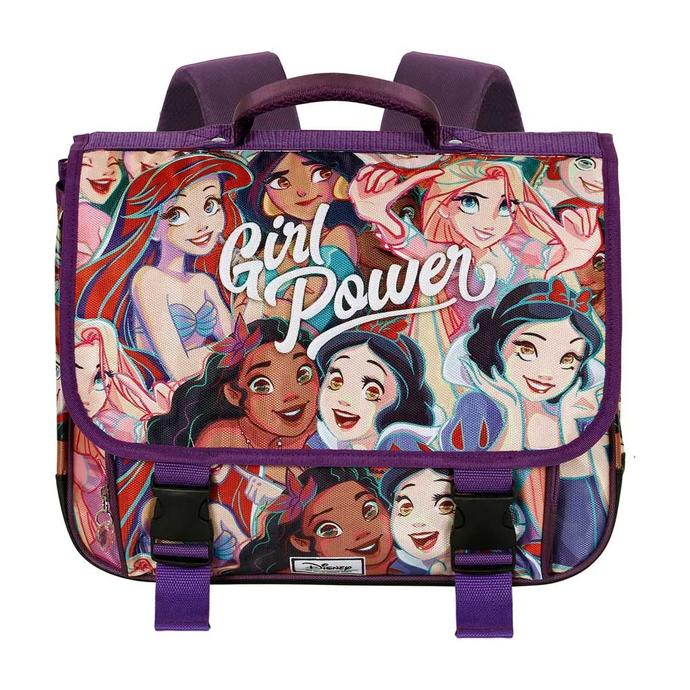 Disney Prinzessin Mädchen Power Cartable 2.0 Rucksack, Multicolor