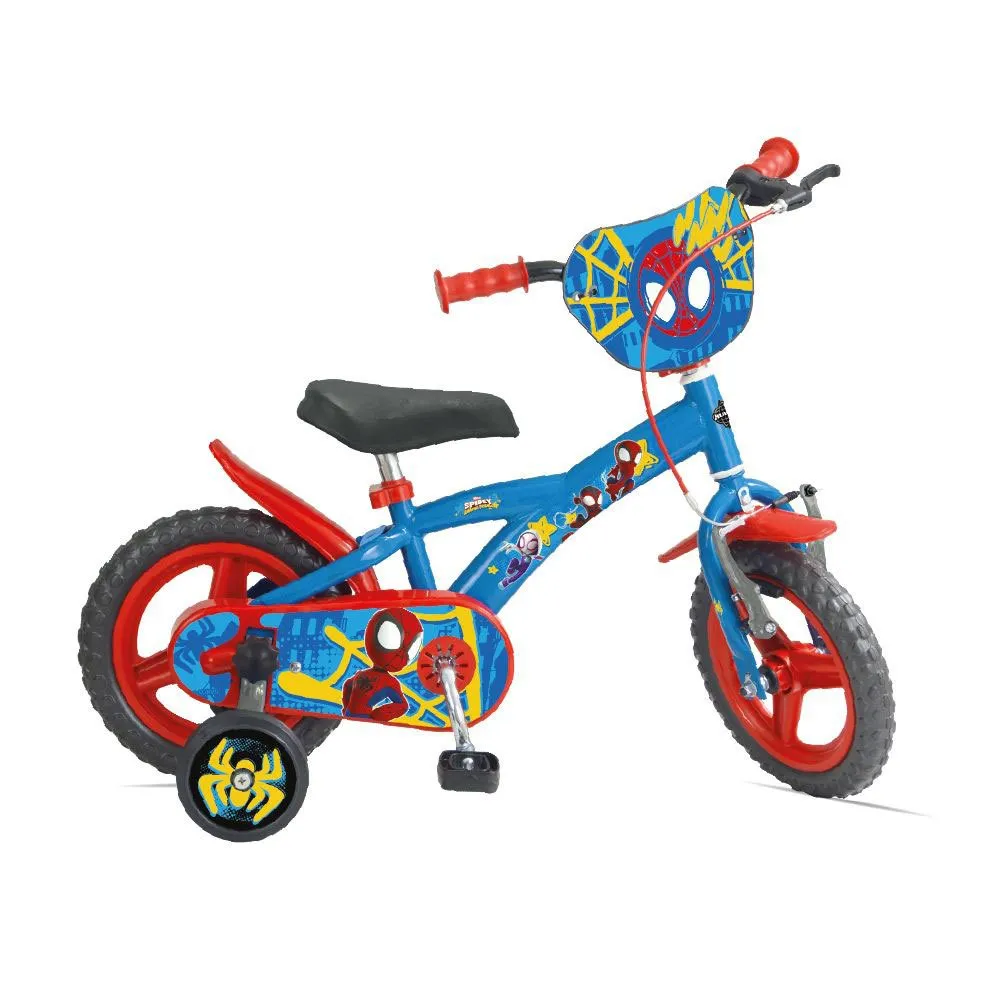 Disney Spiderman 12´´ Fahrrad, Multicolor, One Size Disney Spiderman 12´´ Fahrrad, Multicolor, One Size
