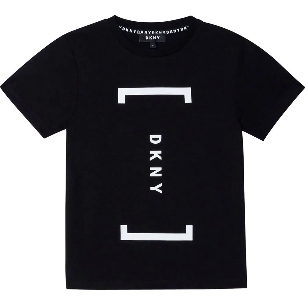 Dkny D25d48-09b Kurzarm-t-shirt, Black, 16Y Dkny D25d48-09b Kurzarm-t-shirt, Black, 16Y