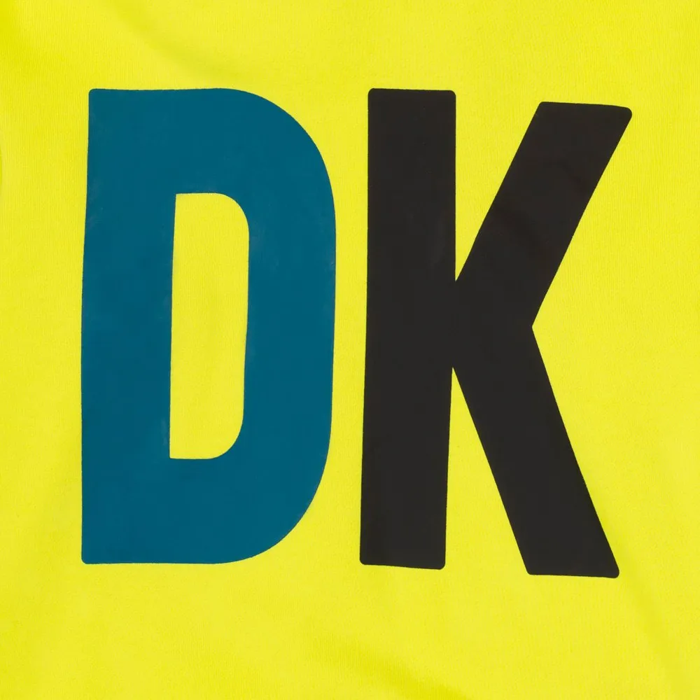 Dkny D25e03 Sweatshirt, Yellow, 14Y Dkny D25e03 Sweatshirt, Yellow, 14Y