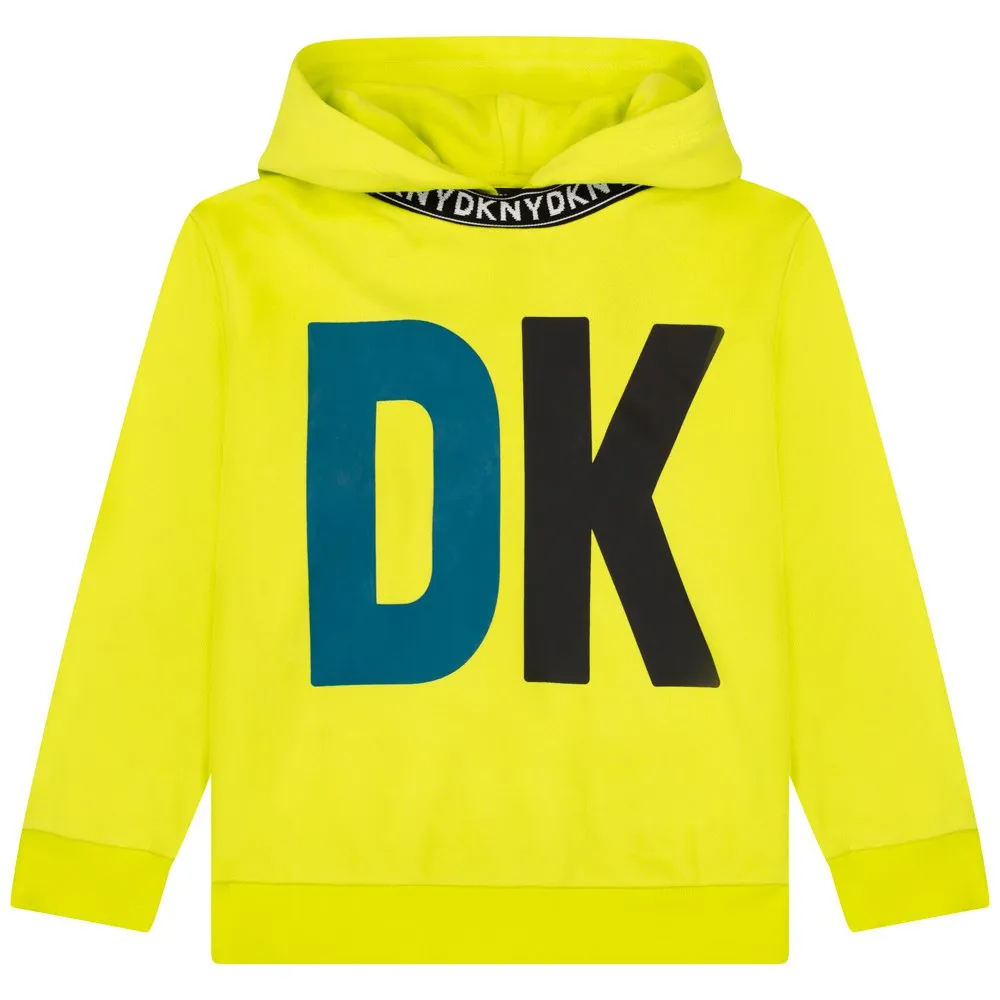 Dkny D25e03 Sweatshirt, Yellow, 14Y Dkny D25e03 Sweatshirt, Yellow, 14Y