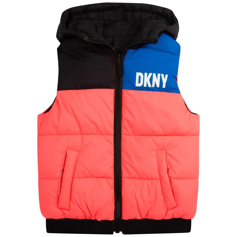 Dkny D26356 Weste, Orange, 12Y Dkny D26356 Weste, Orange, 12Y