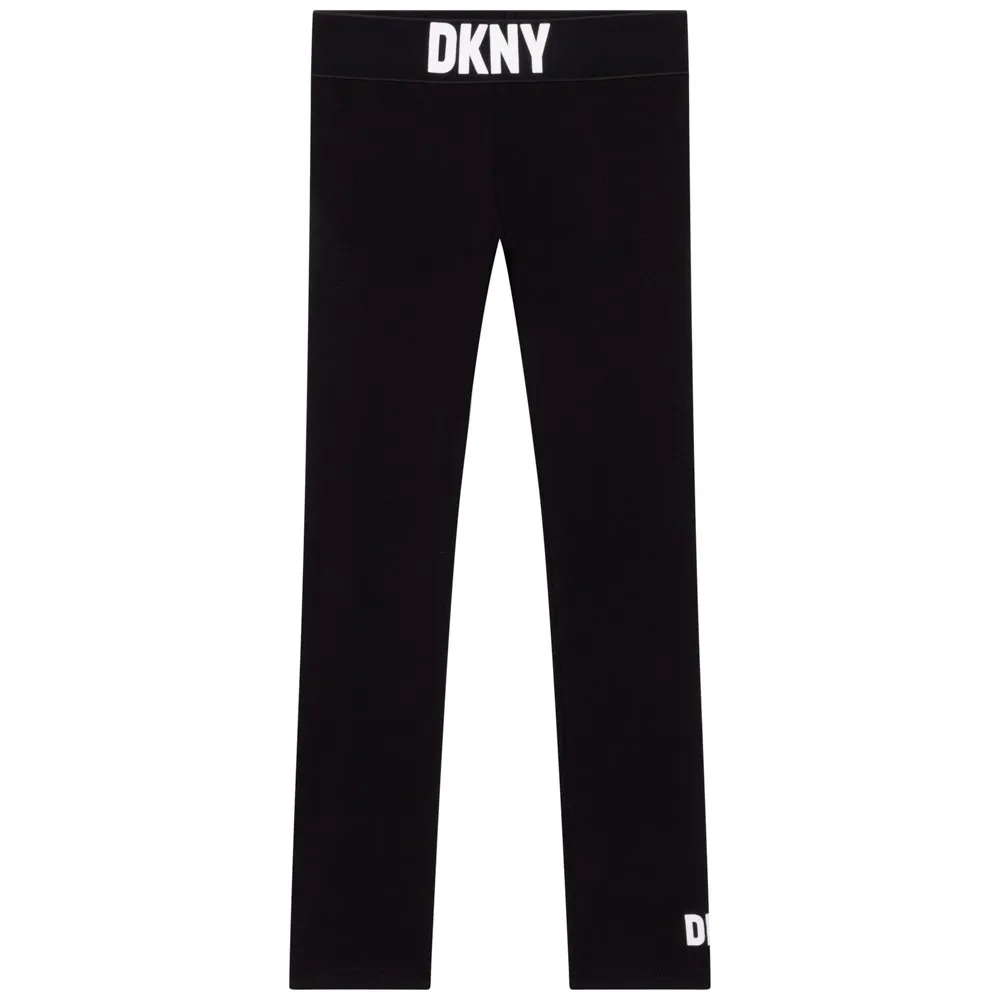 Dkny D34a64 Leggings, Black, 8Y