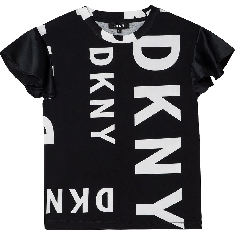 Dkny D35r73-m41 Kurzarm-t-shirt, Multicolor, 14Y