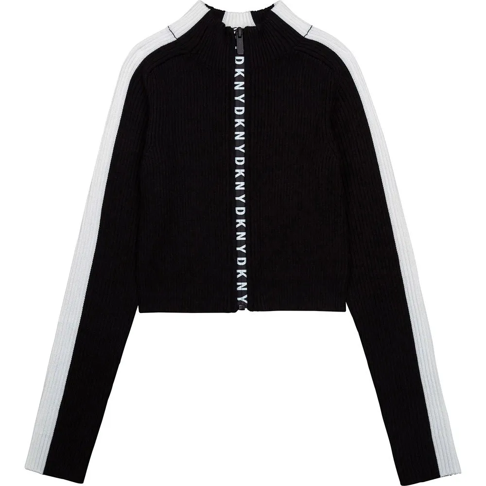 Dkny D35r80-09b Pullover, Black, 6Y