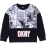 Dkny D35r86-09b Sweatshirt, Black, 8Y