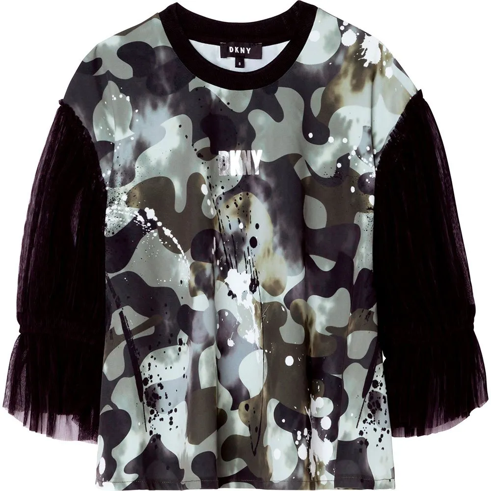 Dkny D35r88-64g Bluse, Green, 5Y Dkny D35r88-64g Bluse, Green, 5Y