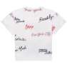 Dkny D35s00 Kurzarm-t-shirt, White, 14Y