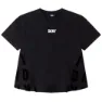 Dkny D35s43 Kurzarm-t-shirt, Black, 8Y
