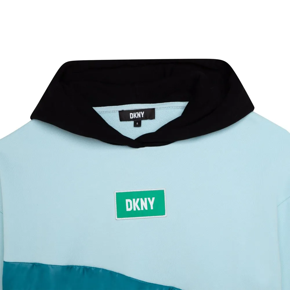 Dkny D35s53 Kapuzenpullover, Green, 12Y Dkny D35s53 Kapuzenpullover, Green, 12Y