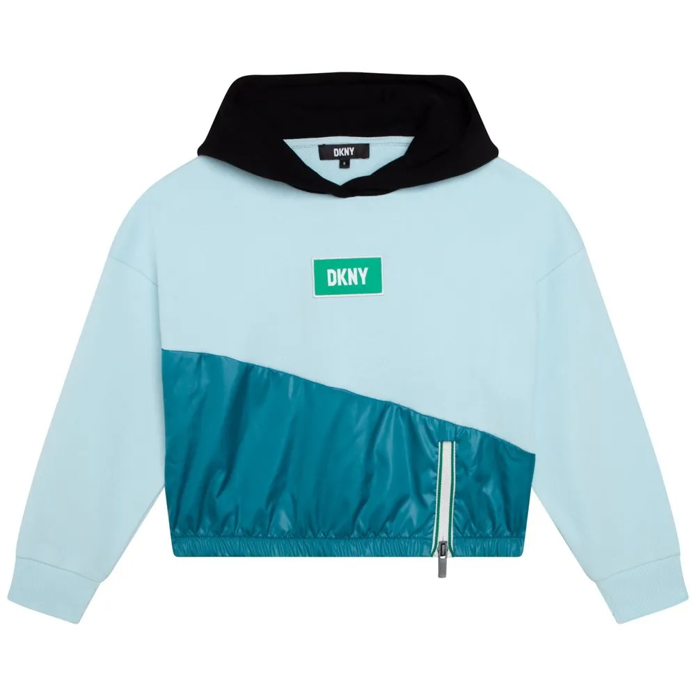 Dkny D35s53 Kapuzenpullover, Green, 12Y Dkny D35s53 Kapuzenpullover, Green, 12Y