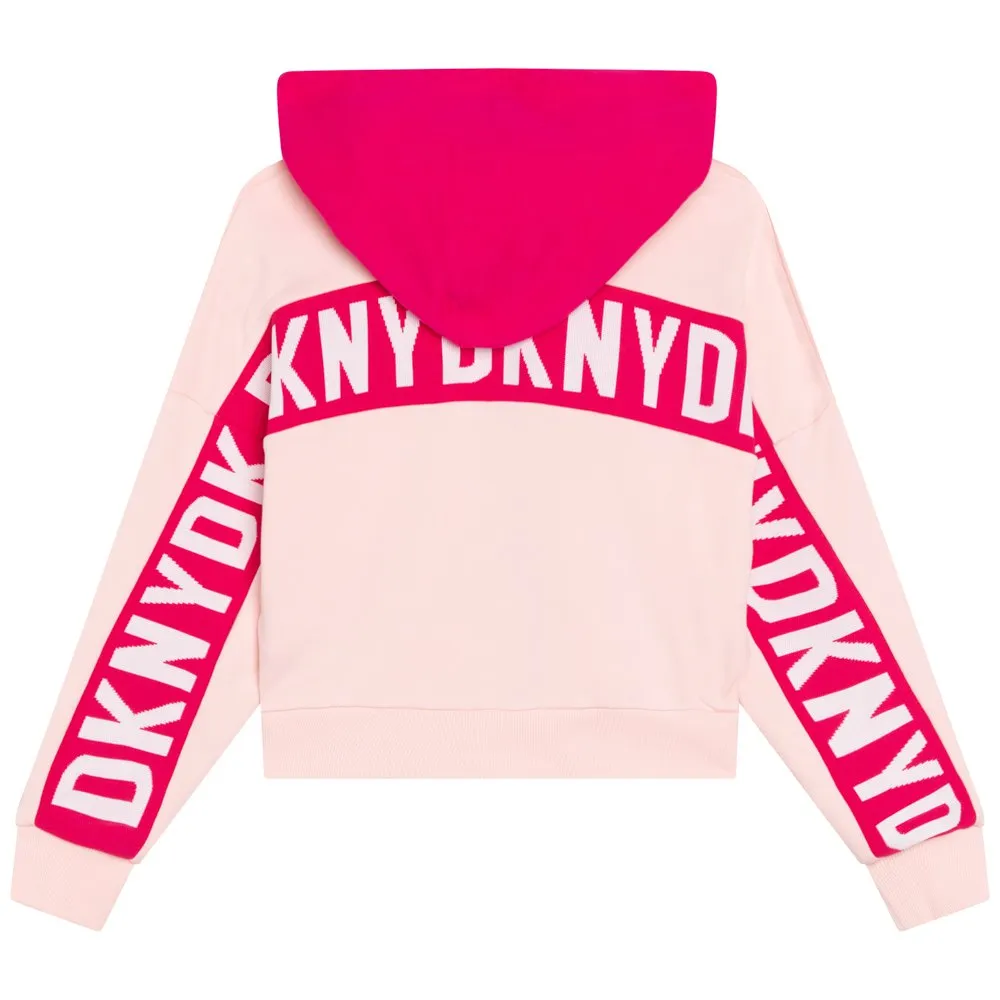 Dkny D35s55 Kapuzenpullover, Pink, 10Y Dkny D35s55 Kapuzenpullover, Pink, 10Y